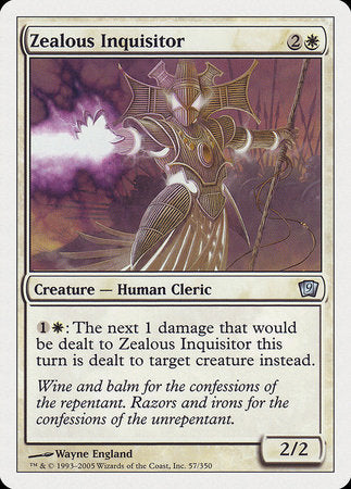 Zealous Inquisitor [Ninth Edition] | Good Games North