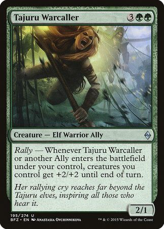 Tajuru Warcaller [Battle for Zendikar] | Good Games North