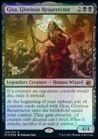 Gisa, Glorious Resurrector [Innistrad: Midnight Hunt Prerelease Promos] | Good Games North