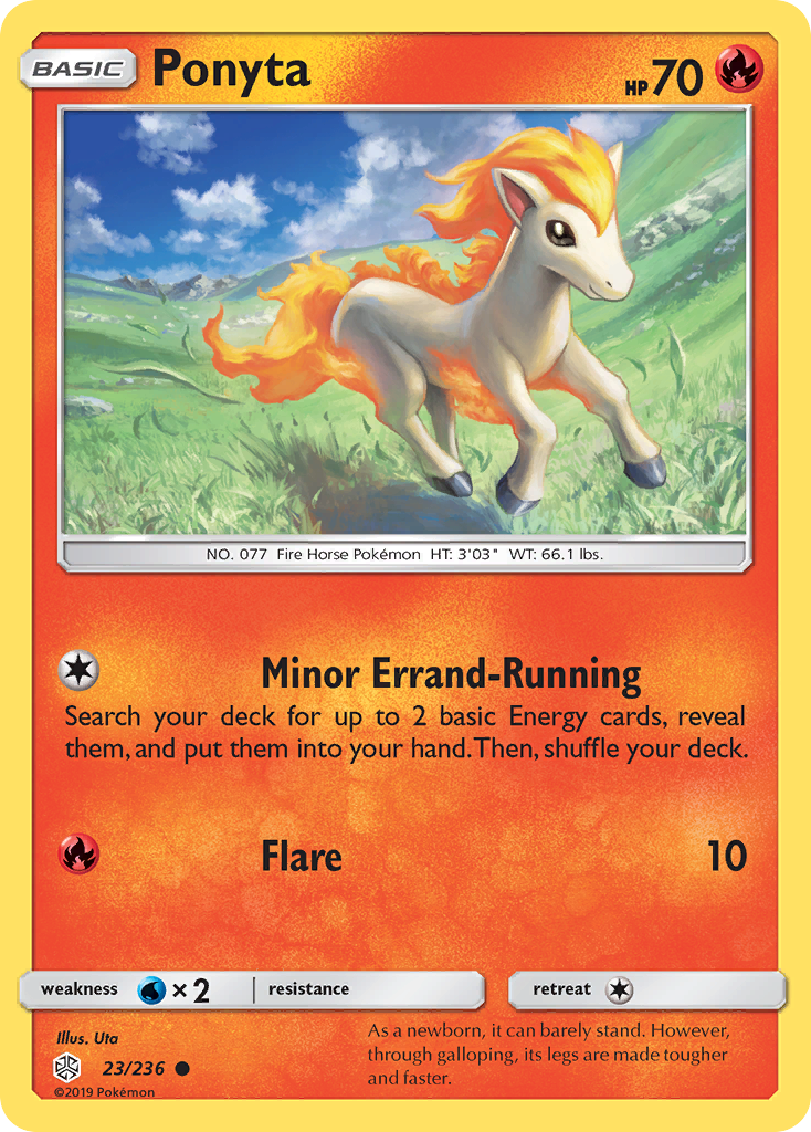 Ponyta (23/236) [Sun & Moon: Cosmic Eclipse] | Good Games North