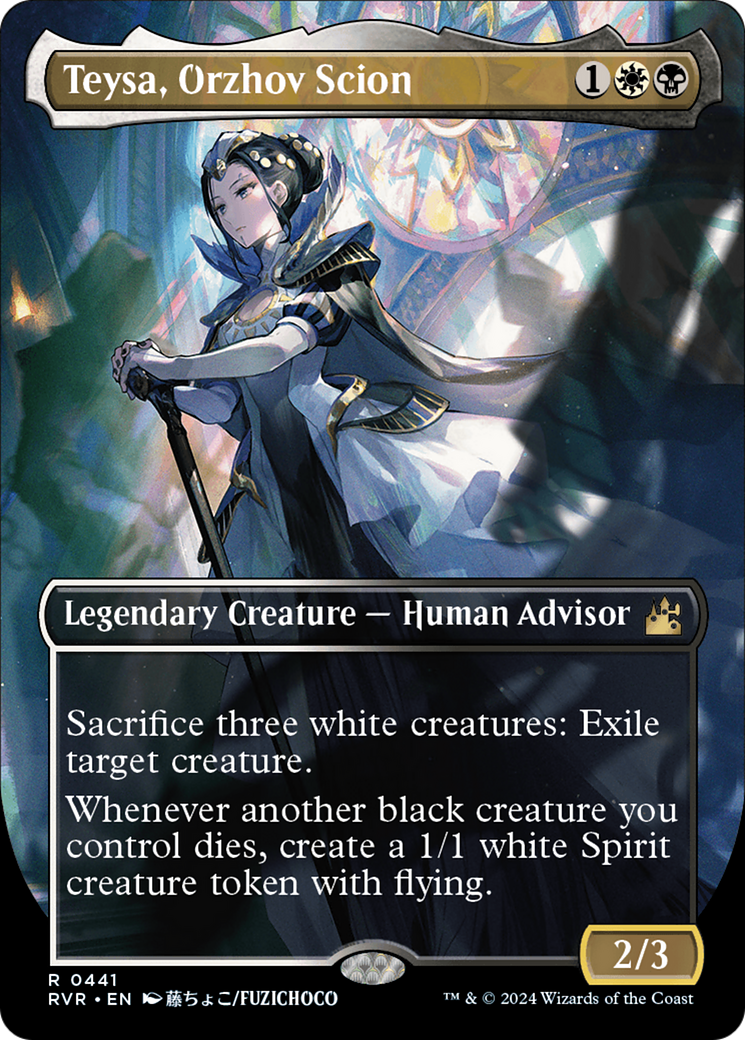 Teysa, Orzhov Scion (Anime Borderless) [Ravnica Remastered] | Good Games North
