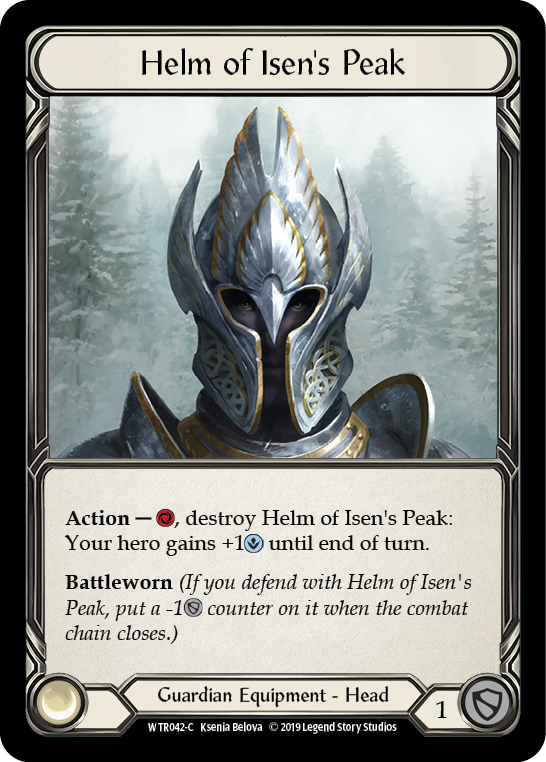Helm of Isen's Peak [WTR042-C] Alpha Print Normal | Good Games North