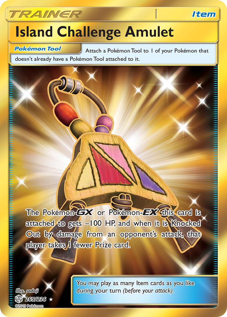 Island Challenge Amulet (265/236) [Sun & Moon: Cosmic Eclipse] | Good Games North