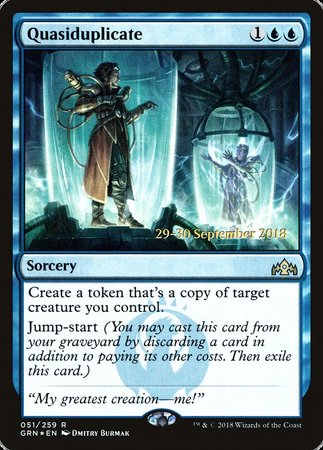 Quasiduplicate [Guilds of Ravnica Promos] | Good Games North