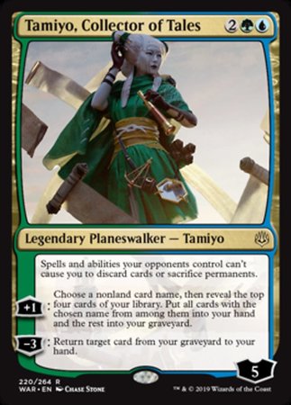 Tamiyo, Collector of Tales [War of the Spark] | Good Games North