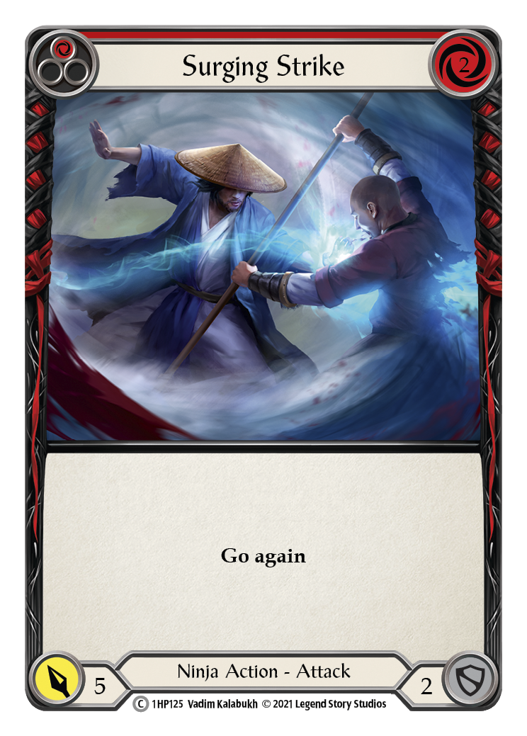 Surging Strike (Red) [1HP125] | Good Games North