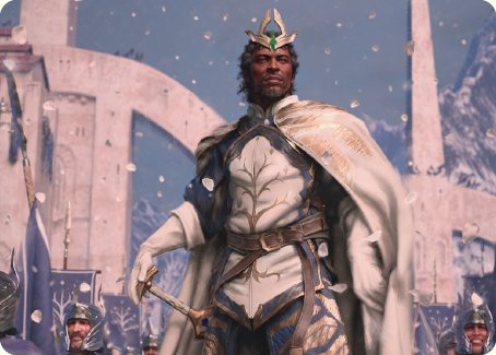 Aragorn, King of Gondor Art Card [The Lord of the Rings: Tales of Middle-earth Art Series] | Good Games North