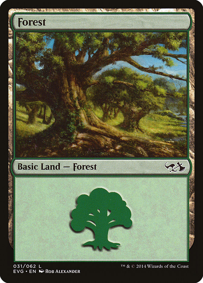 Forest (31) (Elves vs. Goblins) [Duel Decks Anthology] | Good Games North