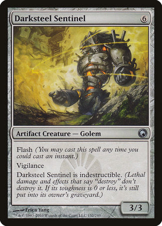 Darksteel Sentinel [Scars of Mirrodin] | Good Games North