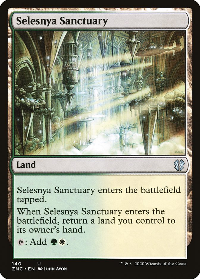 Selesnya Sanctuary [Zendikar Rising Commander] | Good Games North