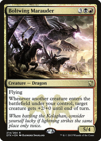 Boltwing Marauder [Dragons of Tarkir Promos] | Good Games North