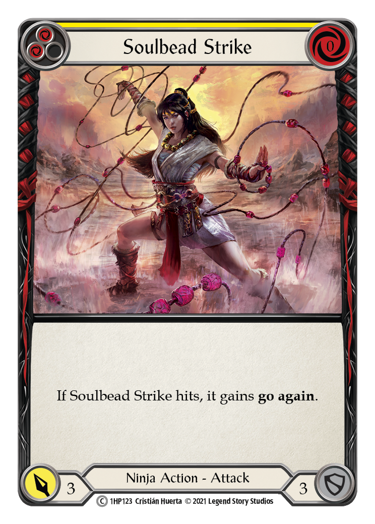Soulbead Strike (Yellow) [1HP123] | Good Games North