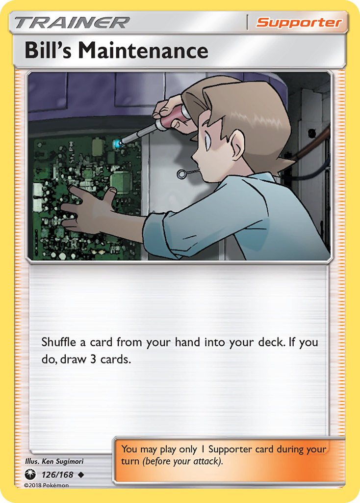 Bill's Maintenance (126/168) [Sun & Moon: Celestial Storm] | Good Games North