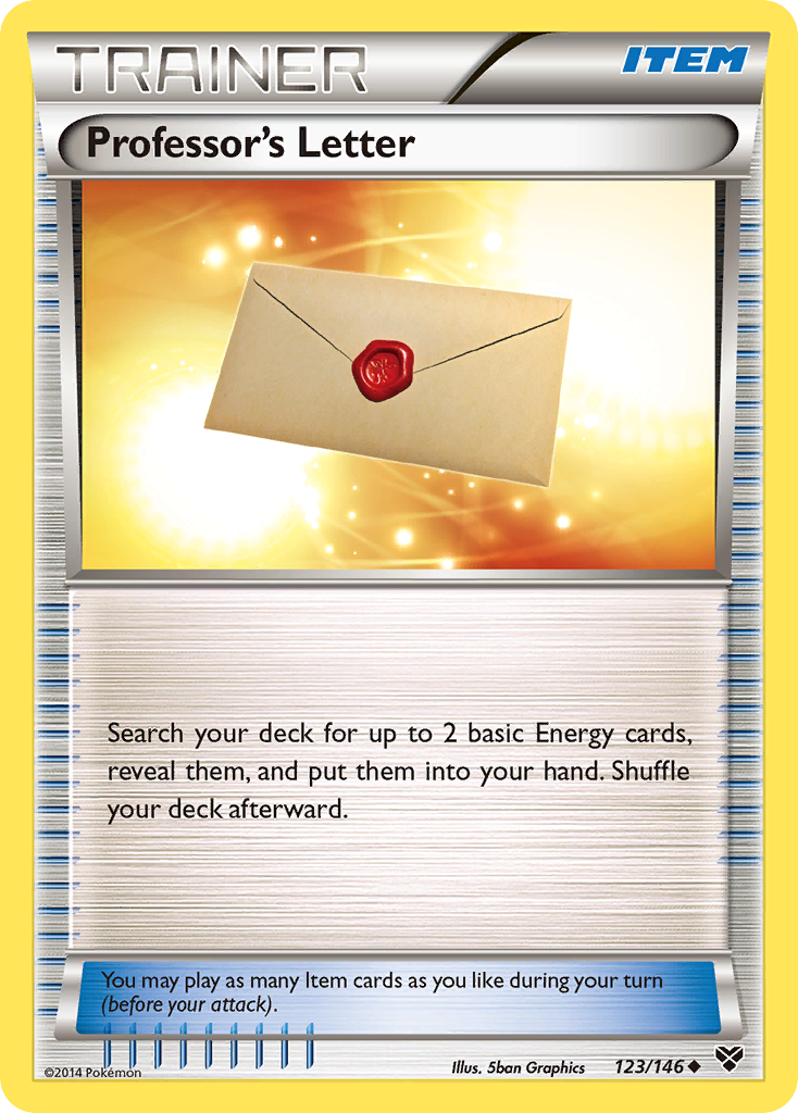 Professor's Letter (123/146) [XY: Base Set] | Good Games North
