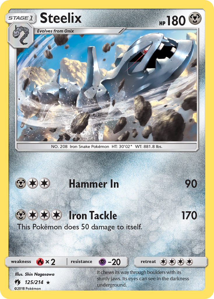 Steelix (125/214) [Sun & Moon: Lost Thunder] | Good Games North