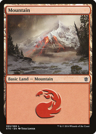 Mountain (265) [Khans of Tarkir] | Good Games North
