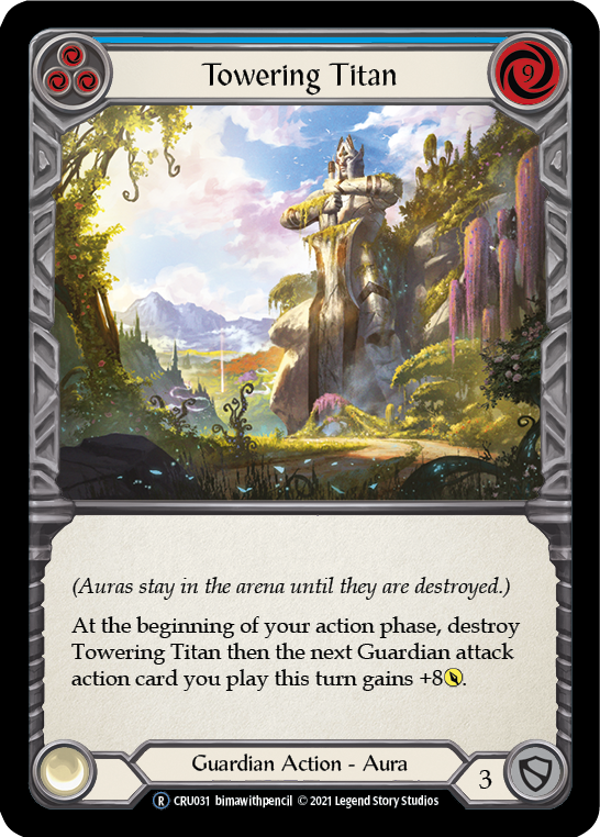 Towering Titan (Blue) [U-CRU031] Unlimited Normal | Good Games North