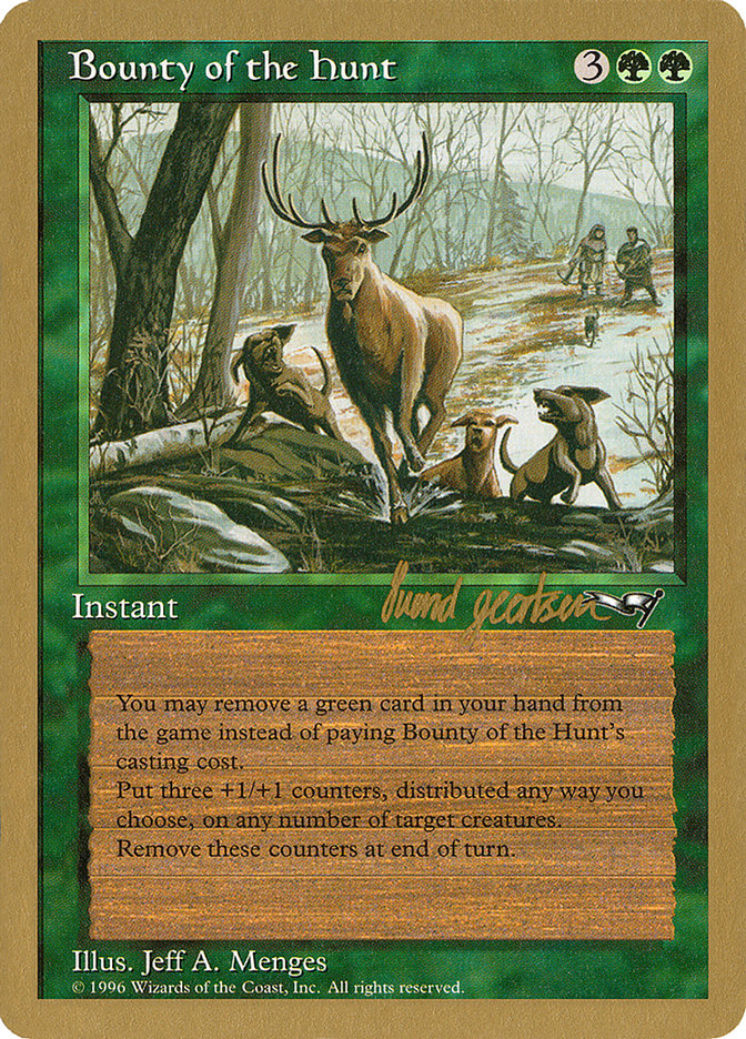 Bounty of the Hunt (Svend Geertsen) [World Championship Decks 1997] | Good Games North