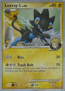 Luxray GL LV.48 (9/111) (Happy Luck - Mychael Bryan) [World Championships 2010] | Good Games North