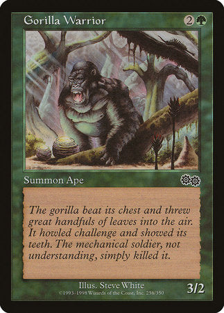 Gorilla Warrior [Urza's Saga] | Good Games North
