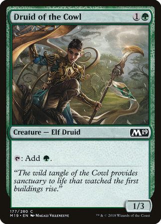 Druid of the Cowl [Core Set 2019] | Good Games North