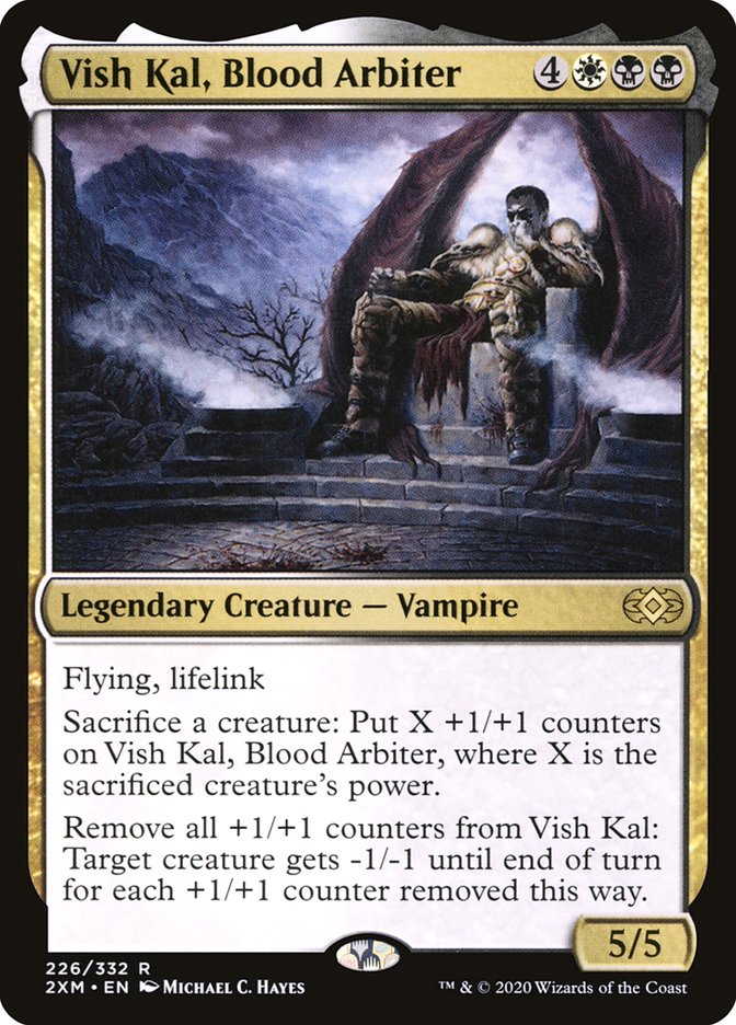 Vish Kal, Blood Arbiter [Double Masters] | Good Games North