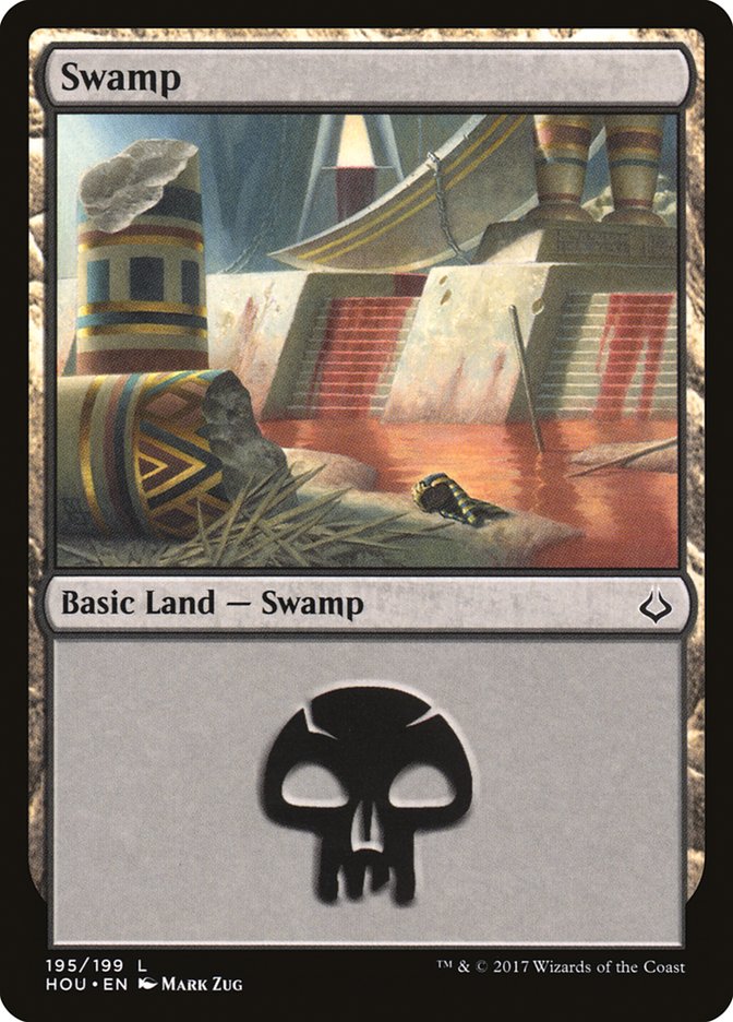 Swamp (195) [Hour of Devastation] | Good Games North
