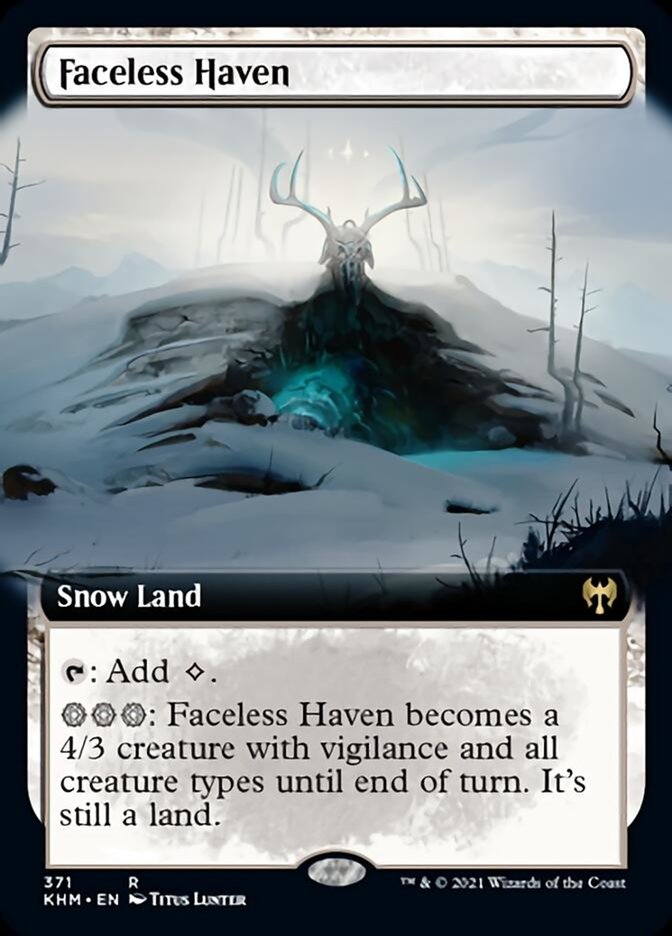 Faceless Haven (Extended Art) [Kaldheim] | Good Games North