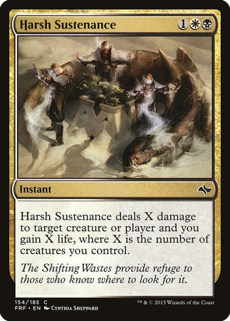 Harsh Sustenance [Fate Reforged] | Good Games North