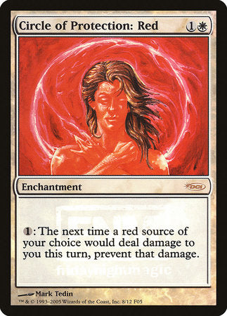 Circle of Protection: Red [Friday Night Magic 2005] | Good Games North