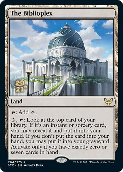 The Biblioplex [Strixhaven: School of Mages Prerelease Promos] | Good Games North