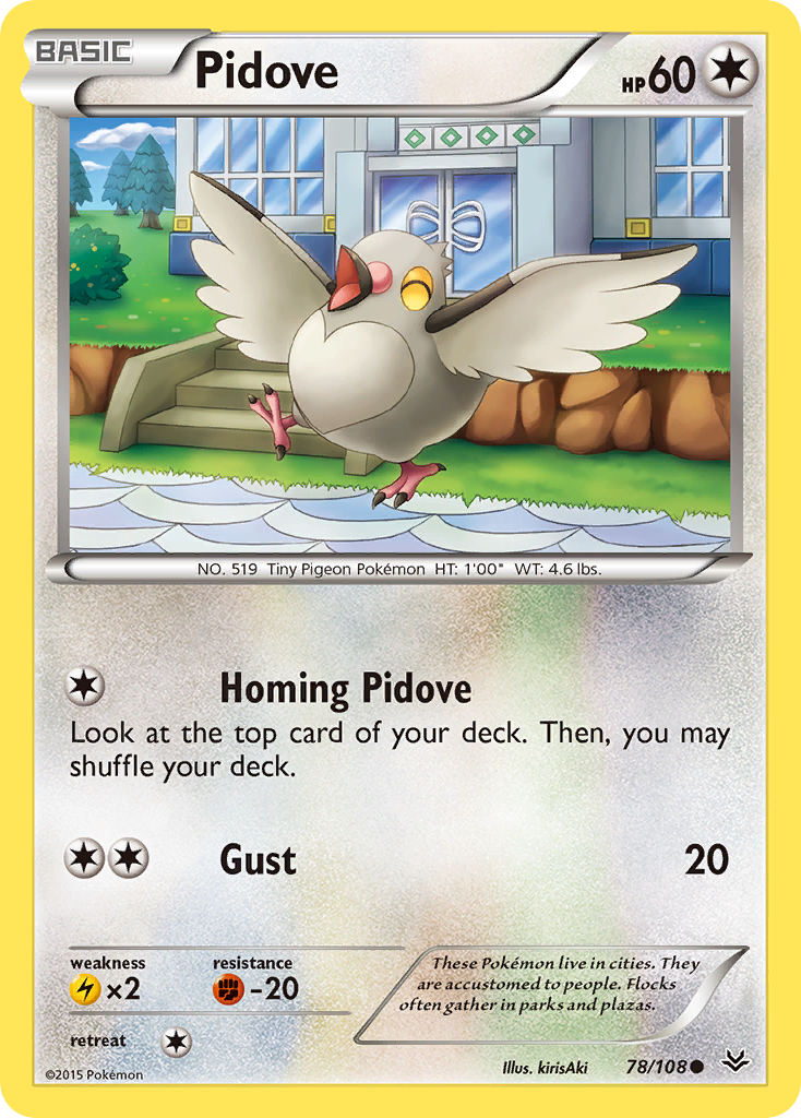 Pidove (78/108) [XY: Roaring Skies] | Good Games North