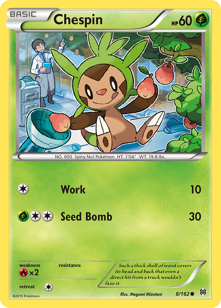 Chespin (8/162) [XY: BREAKthrough] | Good Games North
