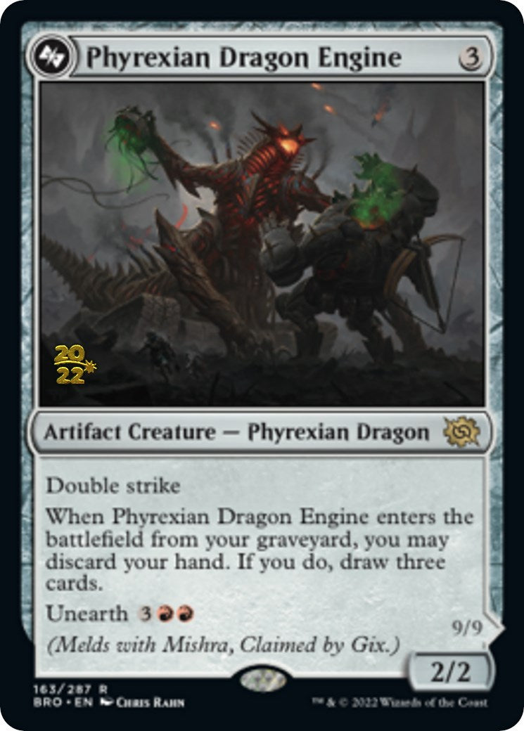 Phyrexian Dragon Engine [The Brothers' War: Prerelease Promos] | Good Games North