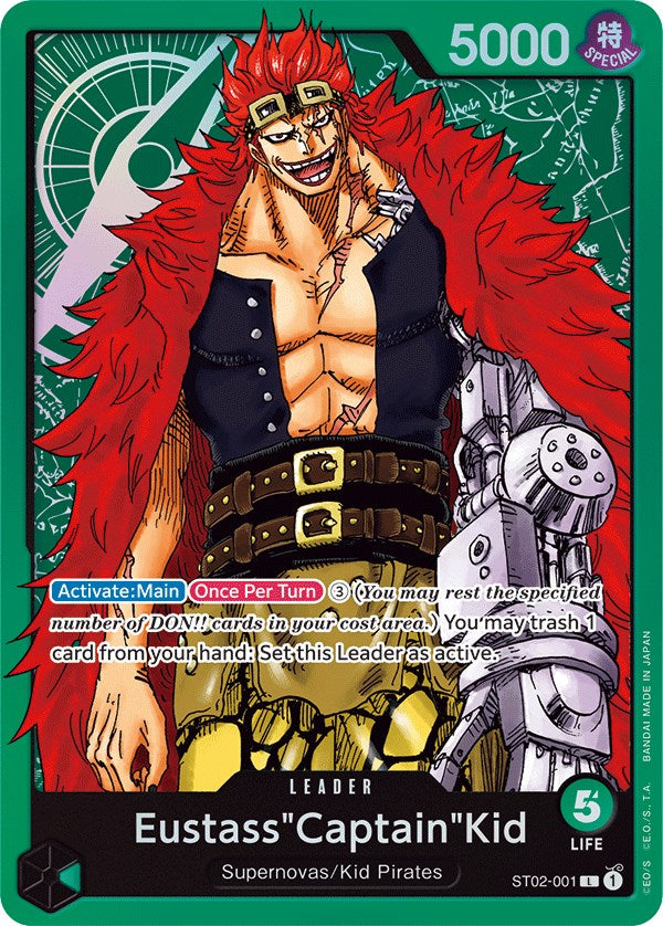 Eustass"Captain"Kid (001) [Starter Deck: Worst Generation] | Good Games North