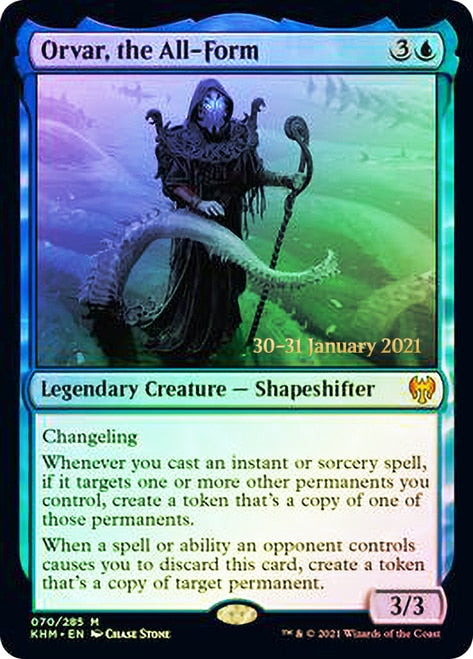Orvar, the All-Form  [Kaldheim Prerelease Promos] | Good Games North
