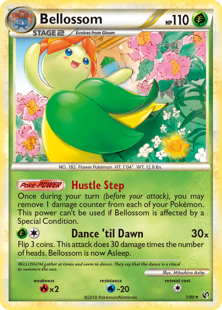 Bellossom (1/90) [HeartGold & SoulSilver: Undaunted] | Good Games North