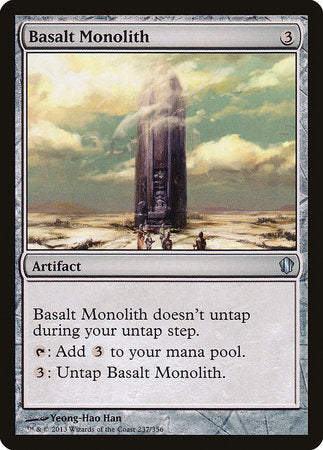 Basalt Monolith [Commander 2013] | Good Games North