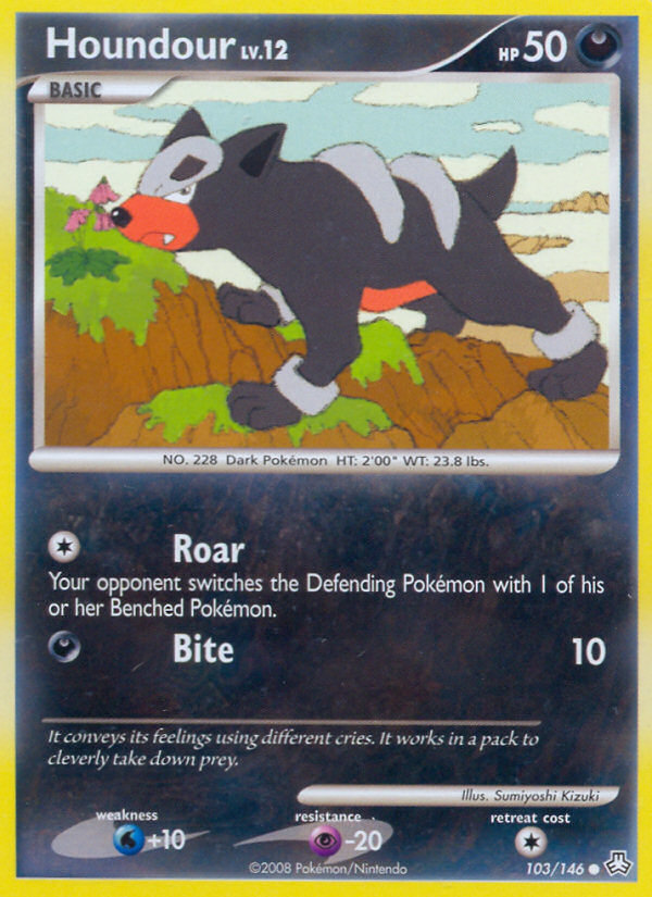 Houndour (103/146) [Diamond & Pearl: Legends Awakened] | Good Games North