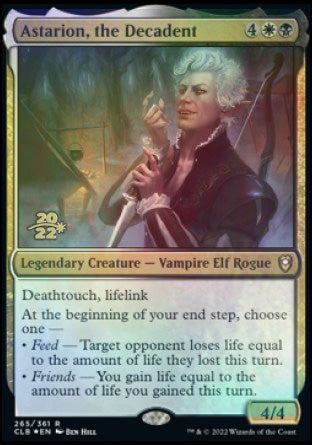 Astarion, the Decadent [Commander Legends: Battle for Baldur's Gate Prerelease Promos] | Good Games North