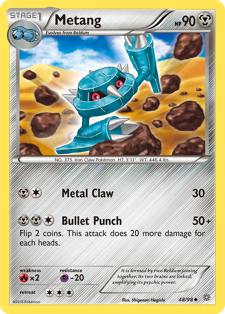 Metang (48/98) [XY: Ancient Origins] | Good Games North