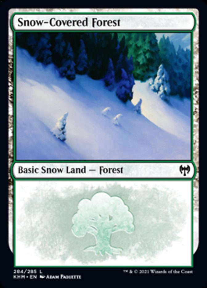 Snow-Covered Forest (284) [Kaldheim] | Good Games North