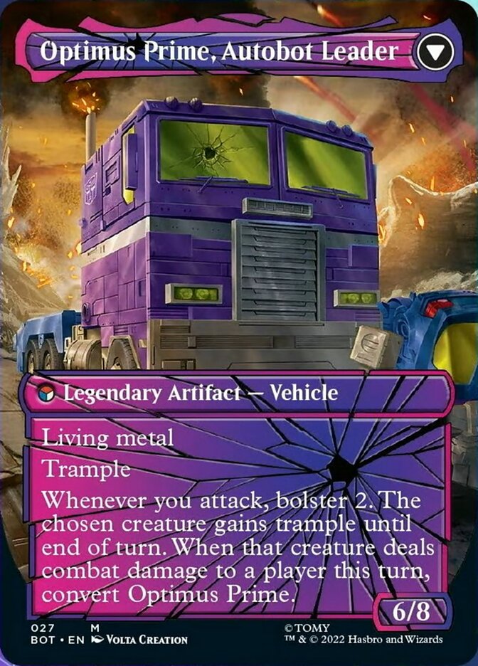 Optimus Prime, Hero // Optimus Prime, Autobot Leader (Shattered Glass) [Universes Beyond: Transformers] | Good Games North
