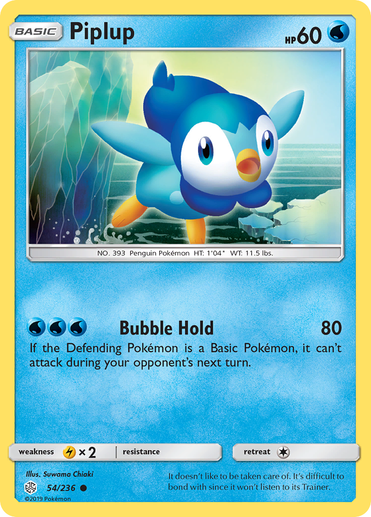 Piplup (54/236) [Sun & Moon: Cosmic Eclipse] | Good Games North
