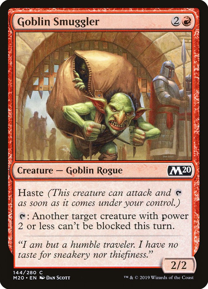 Goblin Smuggler [Core Set 2020] | Good Games North