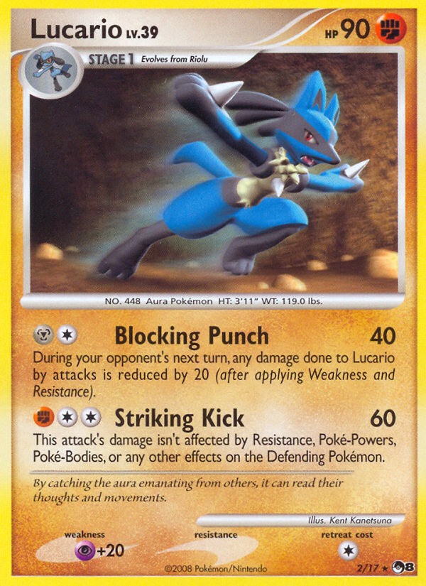 Lucario (2/17) [POP Series 8] | Good Games North