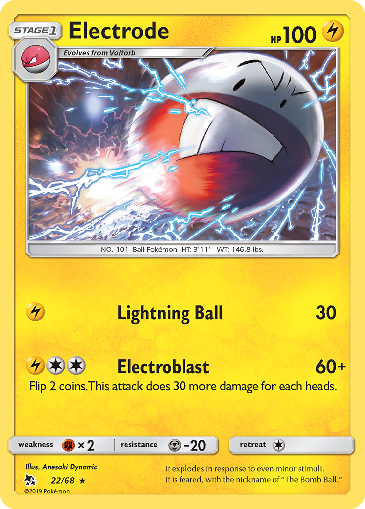 Electrode (22/68) [Sun & Moon: Hidden Fates] | Good Games North