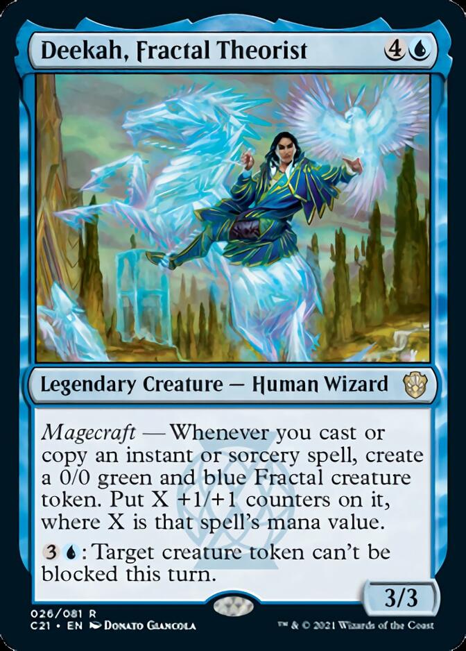 Deekah, Fractal Theorist [Commander 2021] | Good Games North