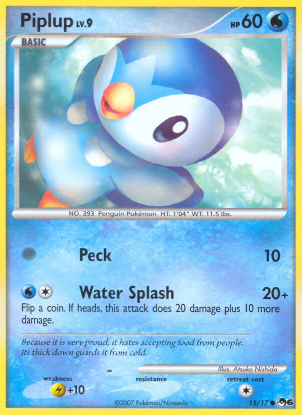 Piplup (15/17) [POP Series 6] | Good Games North