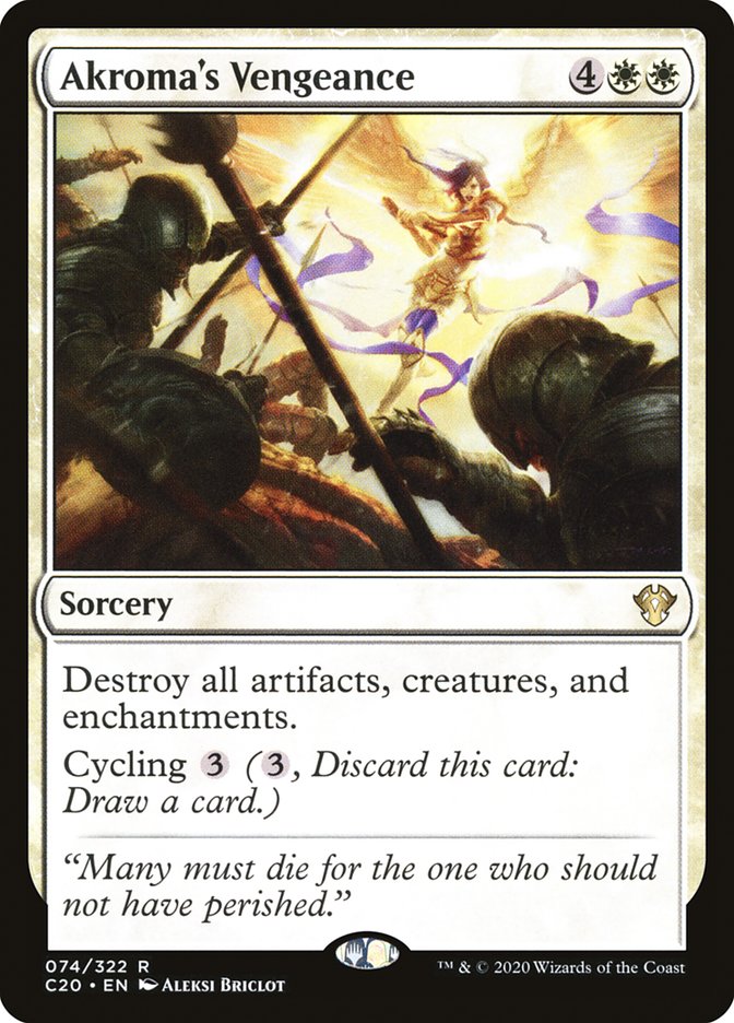 Akroma's Vengeance [Commander 2020] | Good Games North